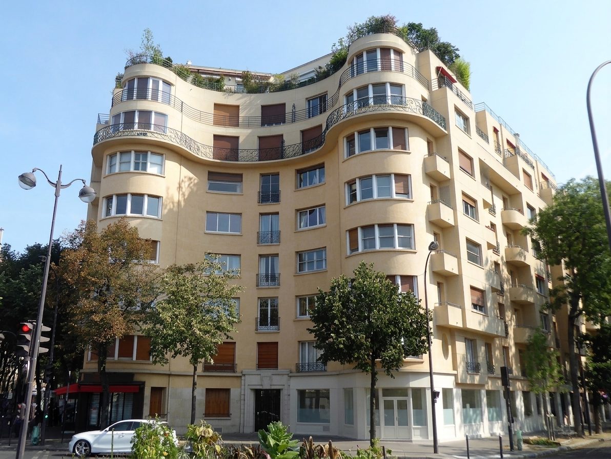nettoyage façade immeuble Paris — après nettoyage