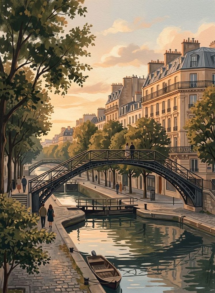 Nettoyage de façade Paris 10e — Canal Saint-Martin et gares
