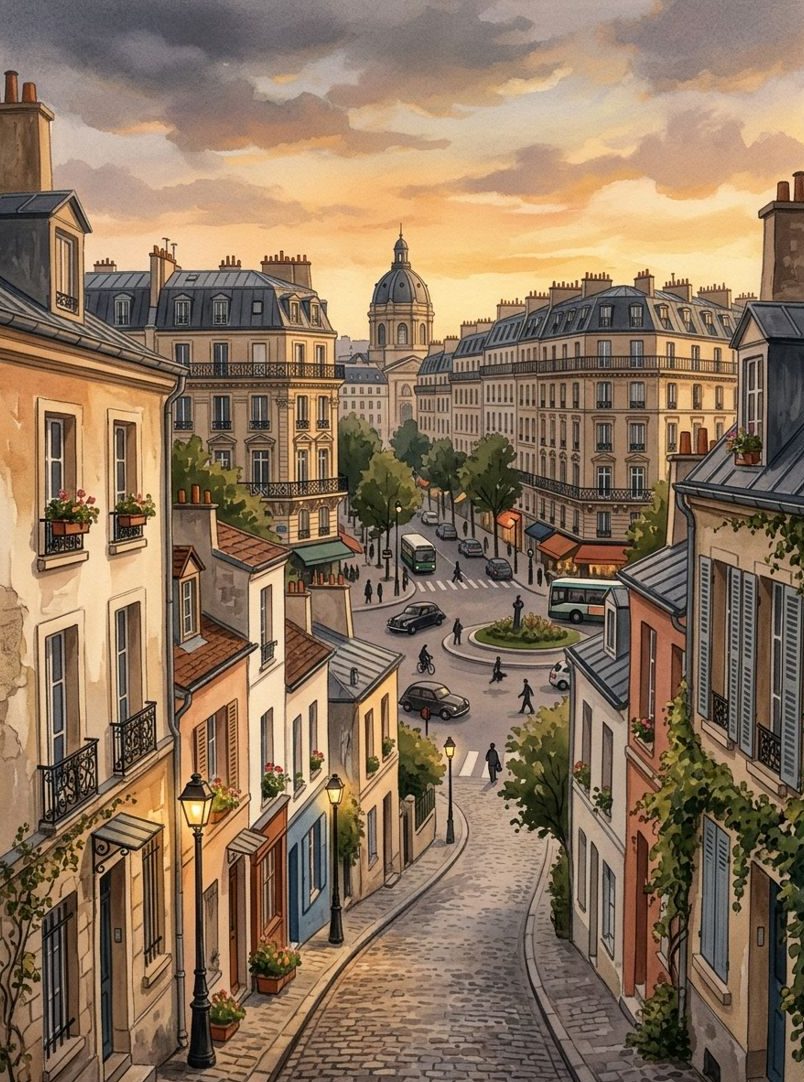 Nettoyage de façade Paris 13e — Place d'Italie et Butte-aux-Cailles