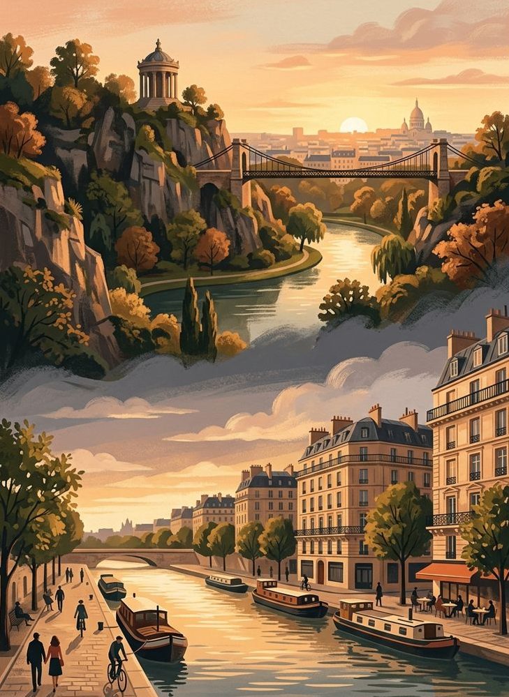 Nettoyage de façade Paris 19e — Buttes-Chaumont et La Villette